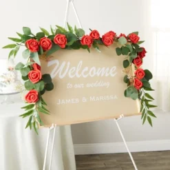 Juvale 100 Pack Red Foam Roses, 3 Inch Stemless Artificial Flowers For Crafts, Wall Decorations, Wedding Receptions, Faux Bouquets, Spring Decor