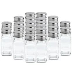 Juvale 24-Pack Square Glass Salt And Pepper Shakers Dispenser, 2-Ounce, Clear 11 Juvale 24-Pack Square Glass Salt And Pepper Shakers Dispenser, 2-Ounce, Clear -Juvale GUEST e6b45a8f cd86 42d4 a1ce 7976a764c775