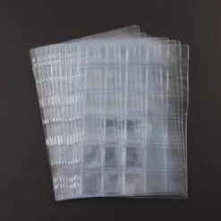 Juvale 15 Sheets Coin Pocket Pages, Holders & Collecting Supplies, 8 X 11 In, Clear Plastic -Juvale GUEST e9775f77 1f46 4d3a 8b96 4b6c619bcd54