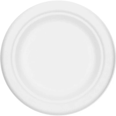 Juvale 125 Pack Small Sugarcane Bagasse Plates, Round Dessert & Appetizer Serving Platter For Wedding Party, White, 6 In 1 Juvale 125 Pack Small Sugarcane Bagasse Plates, Round Dessert & Appetizer Serving Platter For Wedding Party, White, 6 In