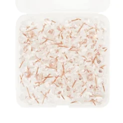 Juvale 300 Count Decorative Push Pins For Cork Bulletin Boards, Rose Gold Thumb Tacks, 1/3 In -Juvale GUEST eaca36c4 092d 48ea 82f3 65a51c3aa8a9