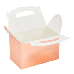 Blue Panda 24 Pack Rose Gold Gable Party Favor Boxes For Wedding, Birthday Party, Baby Shower, Small Boxes For Gifts, Treats, 6 X 3.5 X 3.5 In -Juvale GUEST eb29e093 8c1b 48b6 b40c d9de3c8ee768