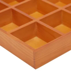 Juvale Wooden Drawer Organizer With 12 Compartments, Divided Tray For Arts And Crafts Supplies, Stationery, 12 Grid Sorting Tray, 13.2 X 9.2 X 1.5 In -Juvale GUEST f0877085 5466 44bf a745 b8f10edf1f02
