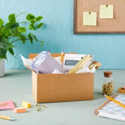 Juvale 20 Pack 9 X 4.5 X 4.5 Inch Brown Gift Boxes With Lids, Brown Paper Tumbler Box For Present Wrapping, Shipping, Party Favors, Business Supplies