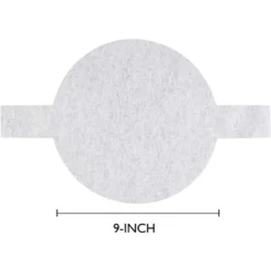 Juvale 100-Pack 9-Inch Round Parchment Paper For Baking With Easy Lift Tabs, Nonstick Cake Pan Baking Cheesecake Liners Precut Circles (White) 9 Juvale 100-Pack 9-Inch Round Parchment Paper For Baking With Easy Lift Tabs, Nonstick Cake Pan Baking Cheesecake Liners Precut Circles (White) -Juvale GUEST f193fd45 7e05 4ddd 9576 89245ec9c6d4