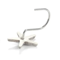 Juvale 12 Pack Beach Shower Curtain Hooks, Decorative Ocean Themed Design With Seahorses, Starfish, And Seashells -Juvale GUEST f23f891a 2a50 4559 9223 e38a6ad20a86