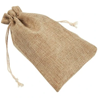24 Pieces Burlap Jewelry Pouches With Drawstring, Reusable Natural Burlap Gift Bags For DIY Crafts And Wedding Party Favor 2 24 Pieces Burlap Jewelry Pouches With Drawstring, Reusable Natural Burlap Gift Bags For DIY Crafts And Wedding Party Favor - Image 2