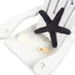 Juvale Set Of 4 Mini Beach Chair For Bathroom, Nautical Home Decor, Ocean Decorations (4 In) -Juvale GUEST f7156193 810a 43b2 894b ca13f7e46f98