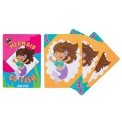 Go Fish Card Game - 4 Decks Of 48 Cards Each, Classic Card Games For Kids, Mermaid Design -Juvale GUEST f728e668 78c0 43df a3ca ee6c659a56bc