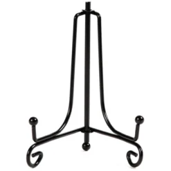 Juvale 4 Pack Black Metal Tabletop Folding Easel, Iron Display Stand Holder For Desk, Picture, Plate, Decor, Wedding, Party, 5 In -Juvale GUEST f851e960 a45b 4500 86ee 23feed626c46