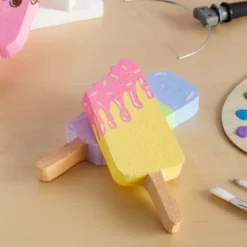 6 Pack Foam Rectangle Blocks For Crafts, 12x4x1 In, White