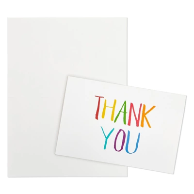 Juvale 48 Pack Thank You Cards With Envelopes For Teachers Appreciation, Kids Birthday, Baby Shower, Blank Inside, 4x6 In, 6 Assorted Designs 3 Juvale 48 Pack Thank You Cards With Envelopes For Teachers Appreciation, Kids Birthday, Baby Shower, Blank Inside, 4x6 In, 6 Assorted Designs - Image 3