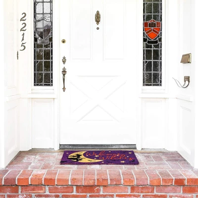 Juvale Halloween Welcome Witches Coir Door Mat Welcome Doormat Indoor Outdoor Nonslip Front Rugs 30 X 17 1 Juvale Halloween Welcome Witches Coir Door Mat Welcome Doormat Indoor Outdoor Nonslip Front Rugs 30 X 17