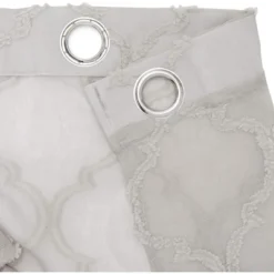 Juvale Grommet Curtains, Faux Linen (Grey, 54 X 84 In, 2 Pack) -Juvale GUEST fc25d964 a9f4 4e95 b514 88c8790430af