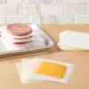 Juvale 500 Pack Square Wax Paper Sheets For Baking & Wrap Food, White, 6"