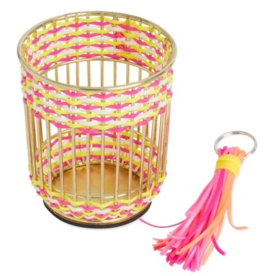 Juvale 10 Spools 50 Yards Each Of Plastic Lanyard String, Gimp String In 10 Neon Colors For Bracelets, Necklaces, Boondoggle Keychains, Lanyard Cord 4 Juvale 10 Spools 50 Yards Each Of Plastic Lanyard String, Gimp String In 10 Neon Colors For Bracelets, Necklaces, Boondoggle Keychains, Lanyard Cord - Image 4