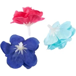 Juvale Artificial Flower Heads - 60-Pack Fabric Fake Flowers For Wedding Decorations, Baby Showers, DIY Crafts, Mixed Colors, 1.5 X 1.5 X 1.2 Inches -Juvale GUEST fd0a799c 3fe6 45b3 8d7f c0df95c320e0