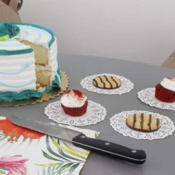 Juvale 1000 Pack White 4 Inch Paper Lace Doilies For Desserts, Weddings, Baby Showers, Table Decor 11 Juvale 1000 Pack White 4 Inch Paper Lace Doilies For Desserts, Weddings, Baby Showers, Table Decor -Juvale GUEST fe9d4435 725c 4bba b318 a87ef9153408