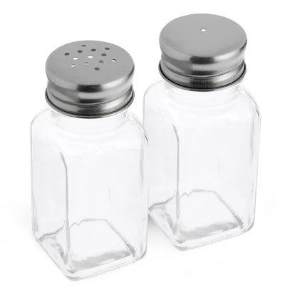 Juvale 24-Pack Square Glass Salt And Pepper Shakers Dispenser, 2-Ounce, Clear 7 Juvale 24-Pack Square Glass Salt And Pepper Shakers Dispenser, 2-Ounce, Clear - Image 7